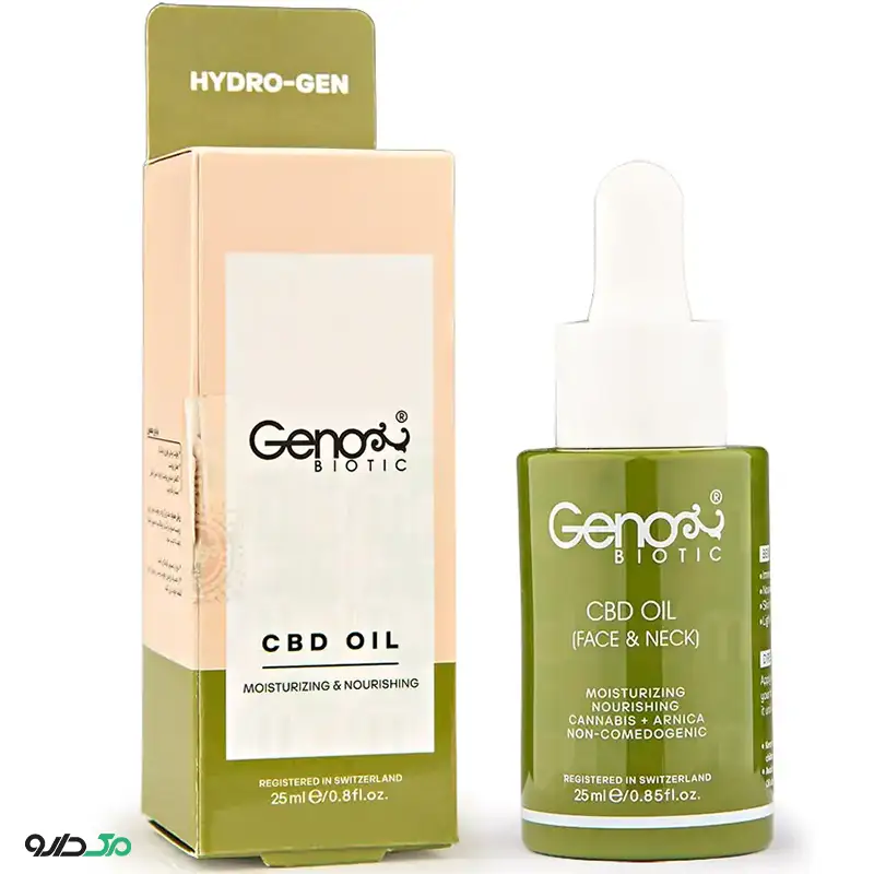 روغن رطوبت رسان صورت و گردن ژنوبایوتیک